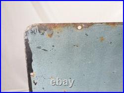 Original 1940s Enamel London Street Sign Piccadilly W1 City of Westminster