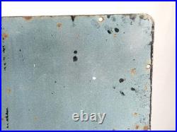 Original 1940s Enamel London Street Sign Piccadilly W1 City of Westminster