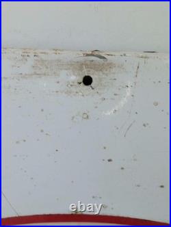 Original 1950s Cleveland petrol enamel sign vintage UK garage advert