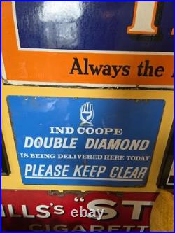 Original Enamel Sign