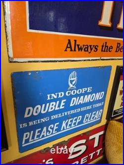 Original Enamel Sign