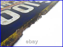 Original Enamel Sign Advertising Sunlight Soap 20 x 15 Inch Smaller Version
