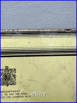 Original Enamel Sign BY APPOINTMENT TO H. M THE KING Lyons Cakes & Co London