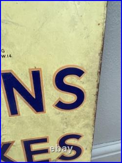 Original Enamel Sign BY APPOINTMENT TO H. M THE KING Lyons Cakes & Co London