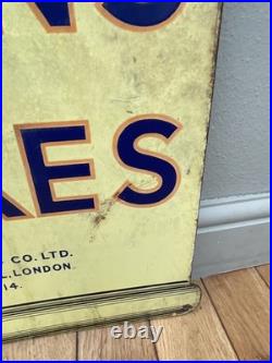 Original Enamel Sign BY APPOINTMENT TO H. M THE KING Lyons Cakes & Co London