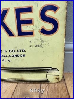 Original Enamel Sign BY APPOINTMENT TO H. M THE KING Lyons Cakes & Co London