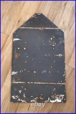 Original Enamel Sign RAC Driving Instructor Plate Rare in this Nice condition