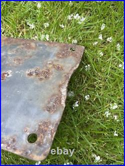 Original Enamel Sign RAC Driving Instructor Plate Unusual Collectable