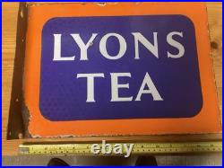 Original Enamel Sign, double Sided, super