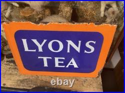 Original Enamel Sign, double Sided, super