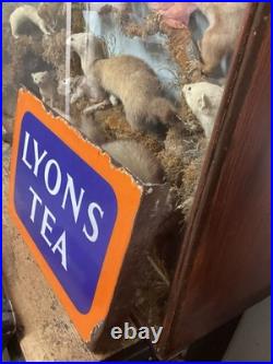 Original Enamel Sign, double Sided, super