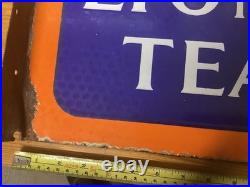 Original Enamel Sign, double Sided, super