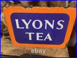 Original Enamel Sign, double Sided, super