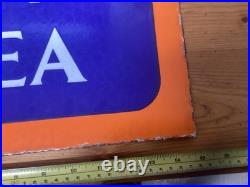 Original Enamel Sign, double Sided, super