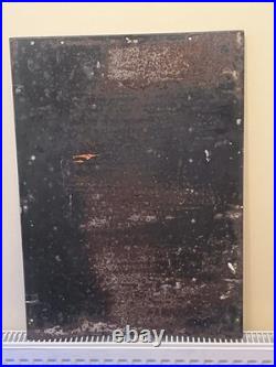 Original Vintage 1940s Large Brooke Bond Tea Enamel Advertising Sign