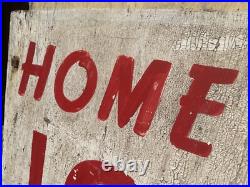 Original Vintage 1970s Ice Cream Display Shop Trade Sign Not Enamel Advertising