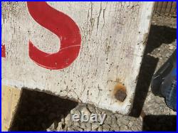 Original Vintage 1970s Ice Cream Display Shop Trade Sign Not Enamel Advertising