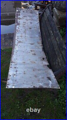 Original Vintage Antique Enamel Colmans Wash Blue Advertising Sign