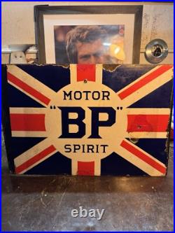 Original Vintage BP Motor Oil Enamel Sign