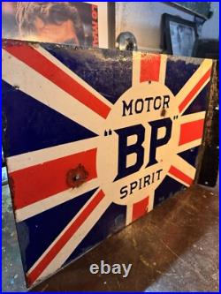 Original Vintage BP Motor Oil Enamel Sign