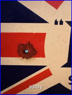 Original Vintage BP Motor Oil Enamel Sign
