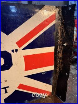Original Vintage BP Motor Oil Enamel Sign