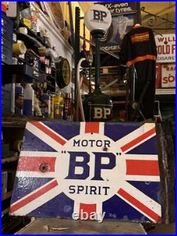 Original Vintage BP Motor Oil Enamel Sign