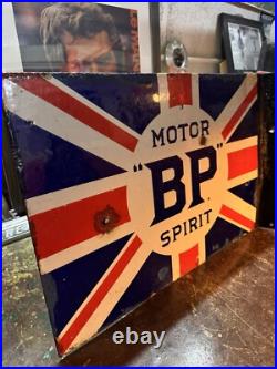 Original Vintage BP Motor Oil Enamel Sign