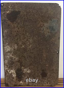 Original, Vintage Bentex'Watches & Straps Sold Here' Enamel Advertising Sign