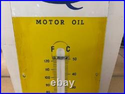Original Vintage Duckham's 20-50 Motor Oil Enamel Sign