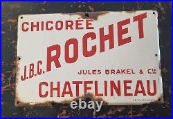 Original Vintage Enamel Advertising Sign