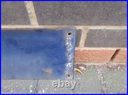 Original Vintage German 1960s Enamel Street Sign Chicken Crumbs Way 100 x 17 cm