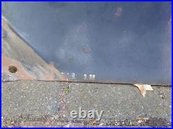 Original Vintage German 1960s Enamel Street Sign Chicken Crumbs Way 100 x 17 cm