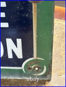 Original Vintage Impasse Girardon Enamel Paris Street Sign 50x30cm