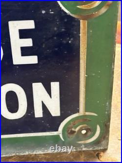 Original Vintage Impasse Girardon Enamel Paris Street Sign 50x30cm