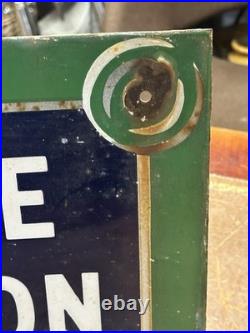 Original Vintage Impasse Girardon Enamel Paris Street Sign 50x30cm