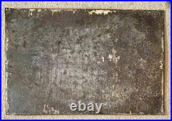 Original Vintage Large Spillers Osoko Dog Food Enamel Advertising Sign