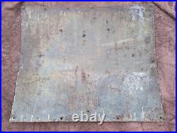 Original Vintage Lloyds News Enamel Advertising Sign Large 30x36 (920x770mm)