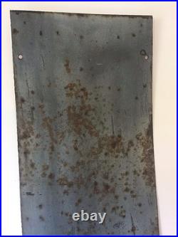 Original. Vintage, Tall,'Drink TIZER The Appetizer' Enamel Advertising Sign