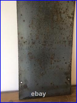 Original. Vintage, Tall,'Drink TIZER The Appetizer' Enamel Advertising Sign