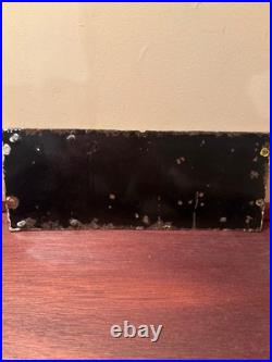 Original Vintage enamel the gascoigne milker advertising sign collectible antiqu
