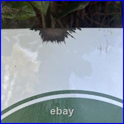 Original pub brewery traditional beers sign vintage enamel advertising