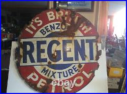 Original used vintage enamel sign