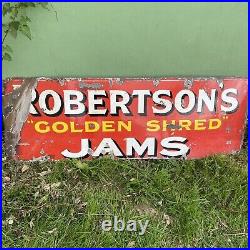 Original vintage Jam enamel sign