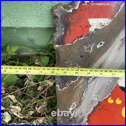 Original vintage Jam enamel sign