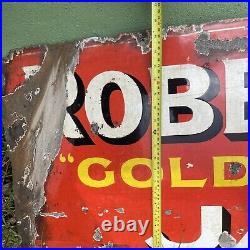 Original vintage Jam enamel sign