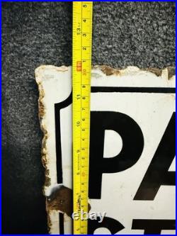 Original vintage enamel London street sign Parkfield Street, Islington N1