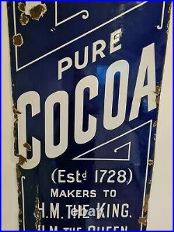 Original vintage enamel advertising signs