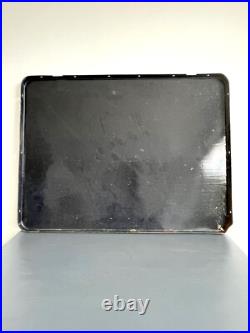Original vintage enamel station sign 24 x 18 Original vintage enamel station sign 24 x 18