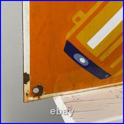 Osram Enamel Sign 60x40cm (23.6x15.7) Big Nice Vintage Car Garage Wall Sign